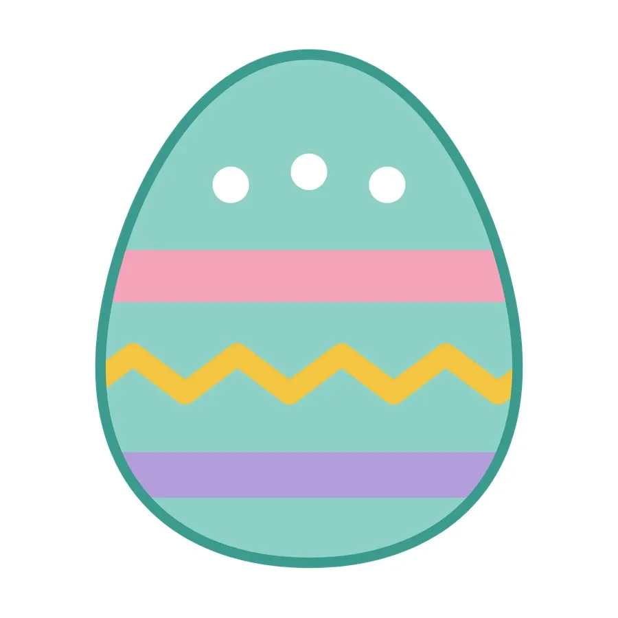 Easter egg artwork