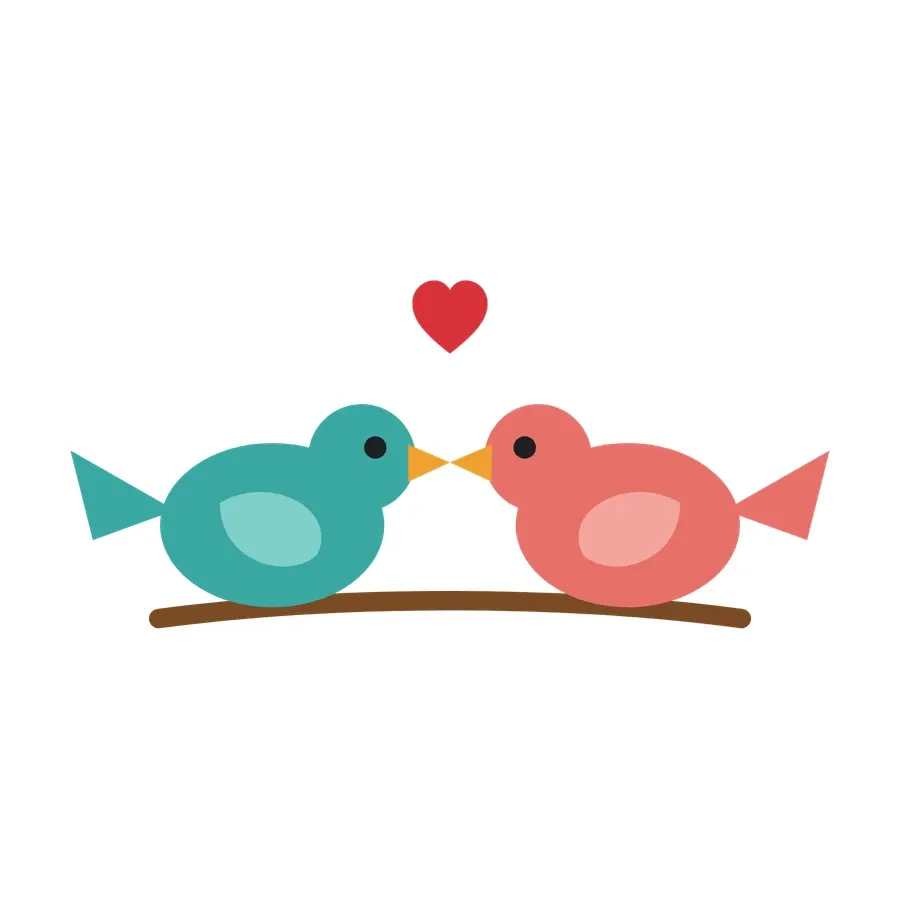 Love birds artwork