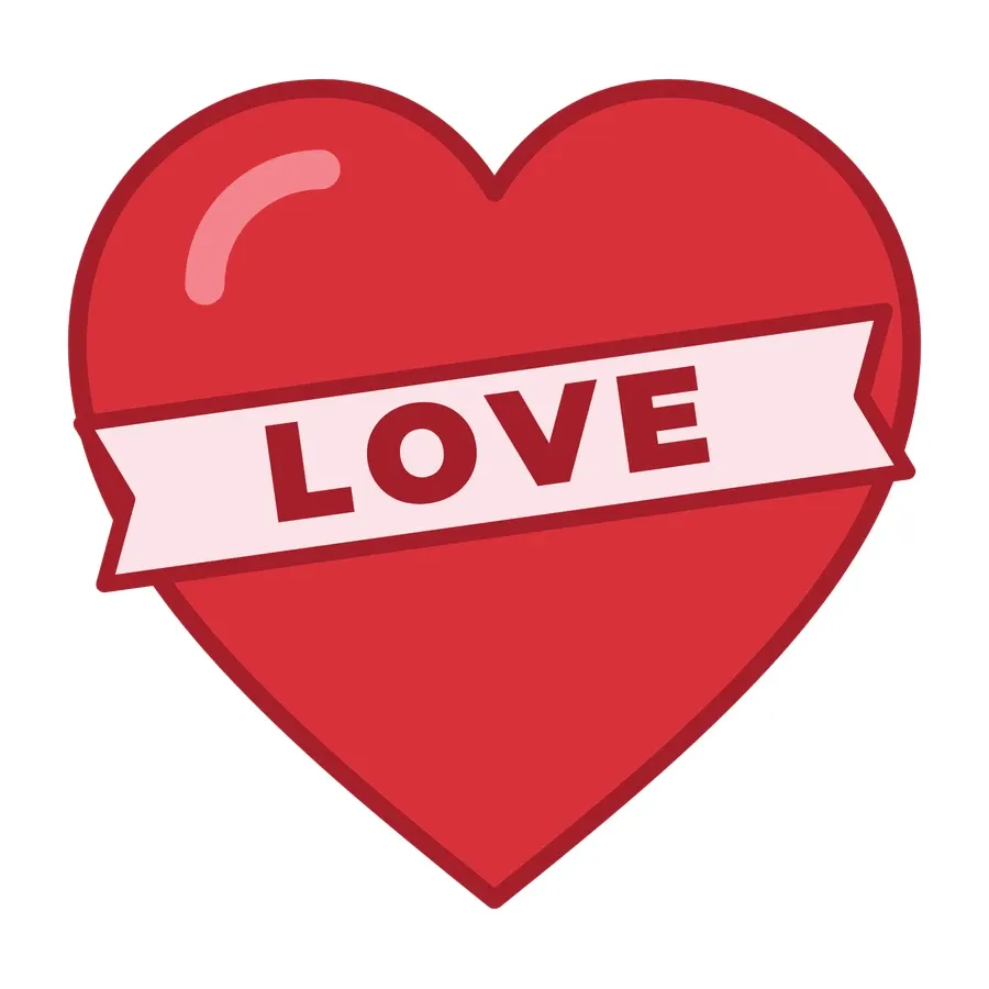 LOVE heart artwork