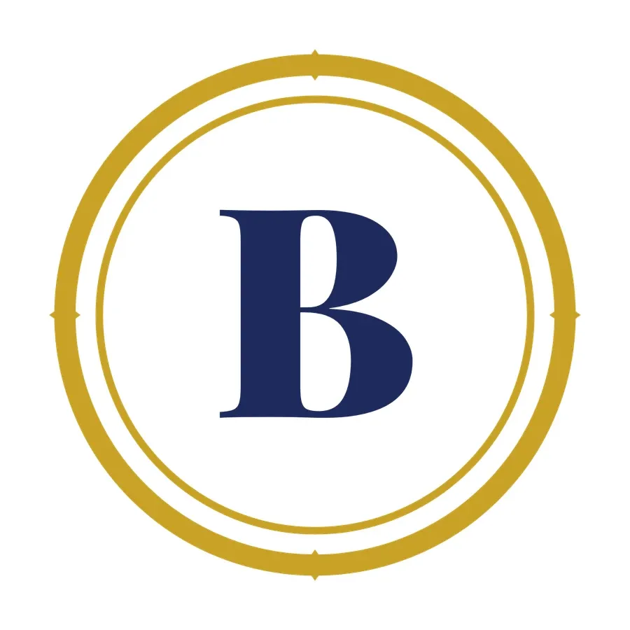 Letter B monogram artwork