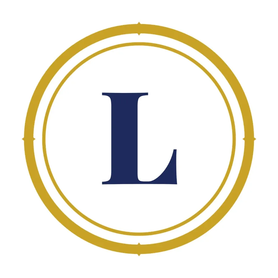 Letter L monogram artwork