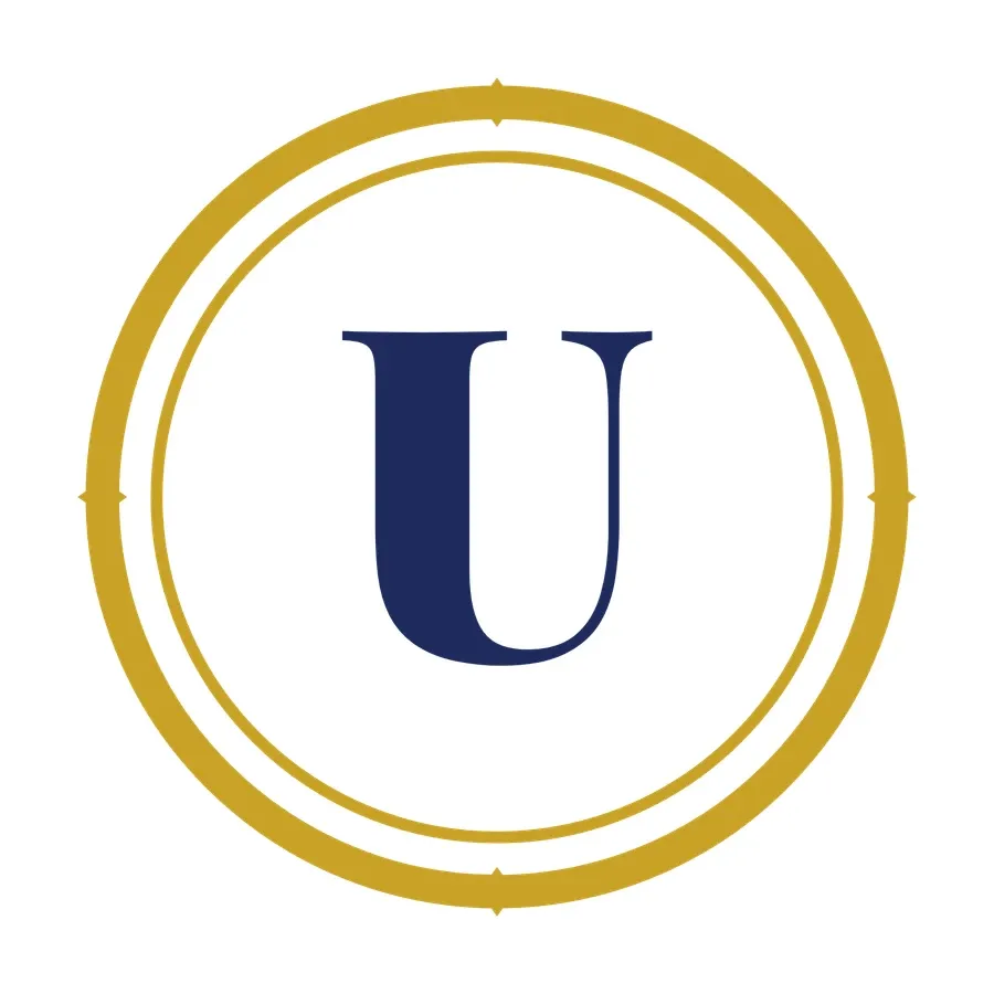 Letter U monogram artwork