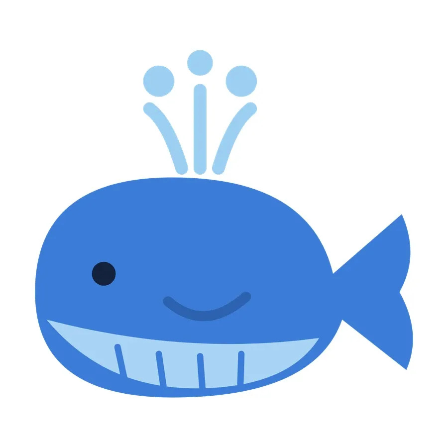 Whale artwork
